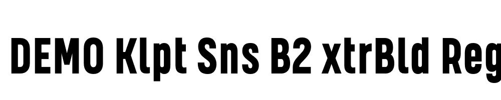 FSP DEMO Klpt Sns B2 xtrBld Regular