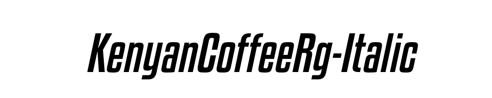 KenyanCoffeeRg-Italic