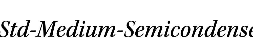 Kepler-Std-Medium-Semicondensed-Italic