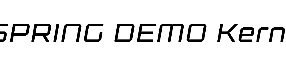  DEMO Kernel Italic