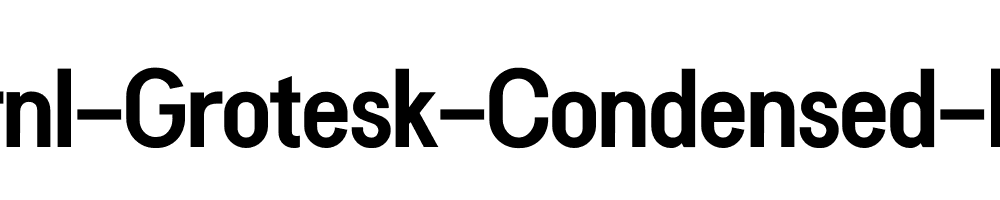 Kernl-Grotesk-Condensed-Bold