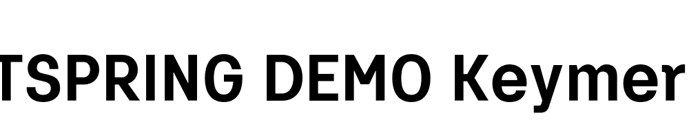  DEMO Keymer Bold