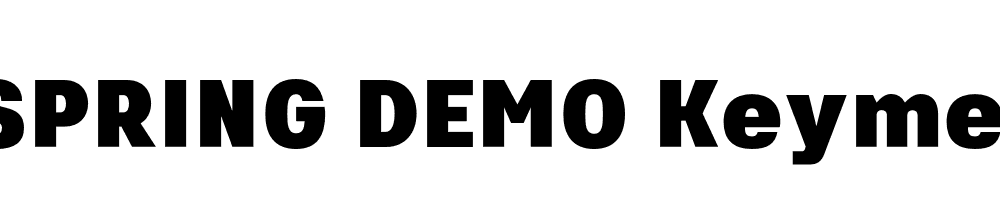  DEMO Keymer Bold