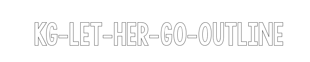 KG-LET-HER-GO-OUTLINE