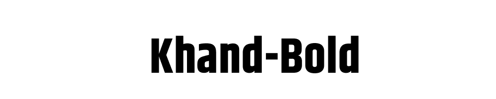 Khand-Bold