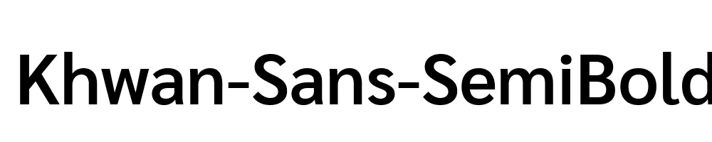 Khwan-Sans-SemiBold