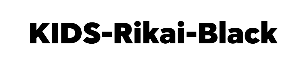 KIDS-Rikai-Black