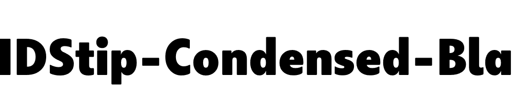 KIDStip-Condensed-Black