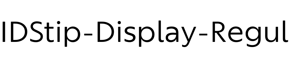 KIDStip-Display-Regular