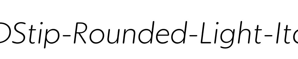 KIDStip-Rounded-Light-Italic