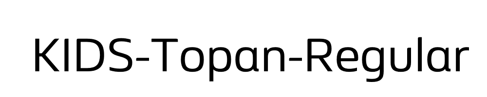 KIDS-Topan-Regular