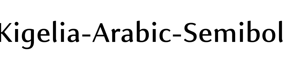 Kigelia-Arabic-Semibold