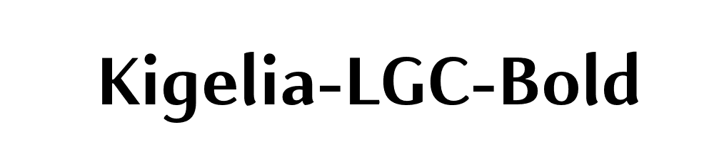 Kigelia-LGC-Bold