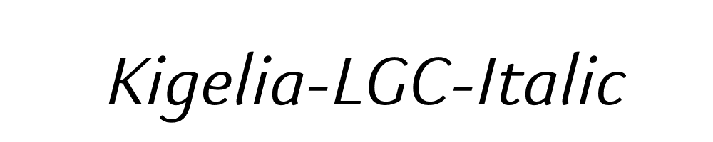 Kigelia-LGC-Italic