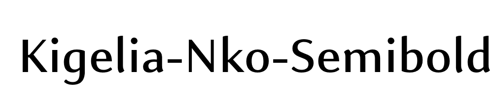 Kigelia-Nko-Semibold