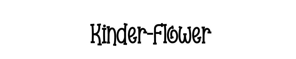 Kinder-Flower