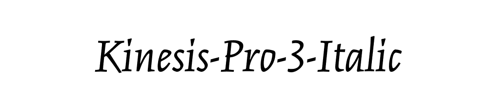 Kinesis-Pro-3-Italic