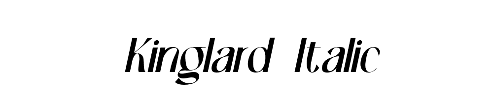 Kinglard-Italic