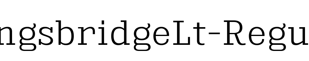 KingsbridgeLt-Regular