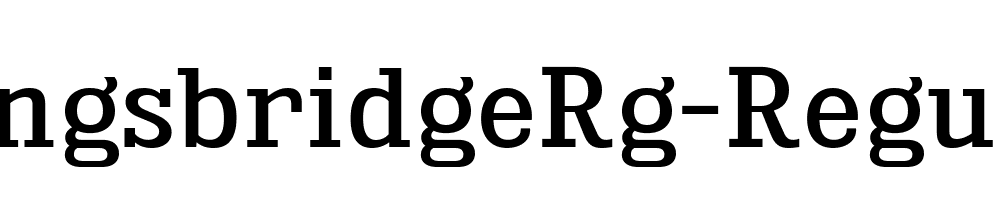 KingsbridgeRg-Regular