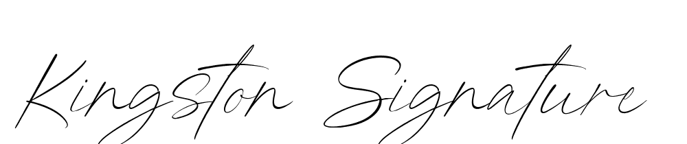 Kingston Signature