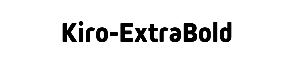 Kiro-ExtraBold