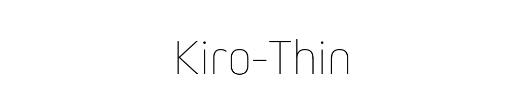 Kiro-Thin