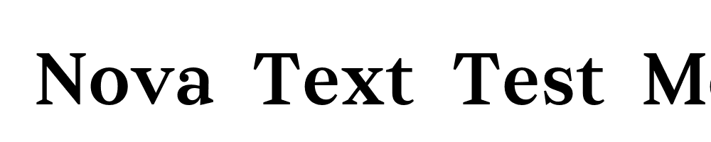 Kisba-Nova-Text-Test-Medium