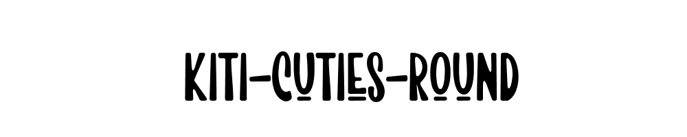 Kiti-Cuties-Round