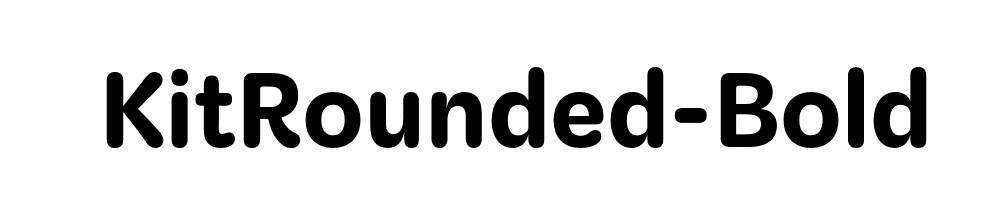 KitRounded-Bold