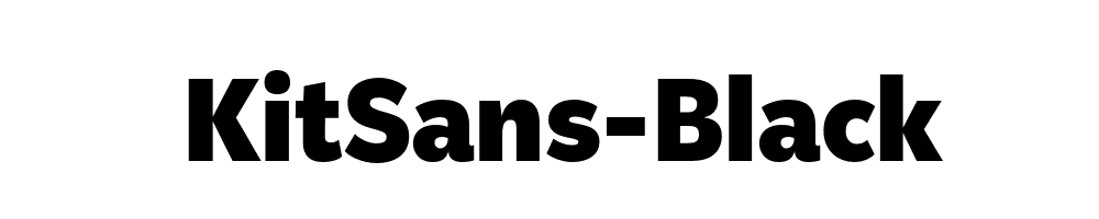 KitSans-Black