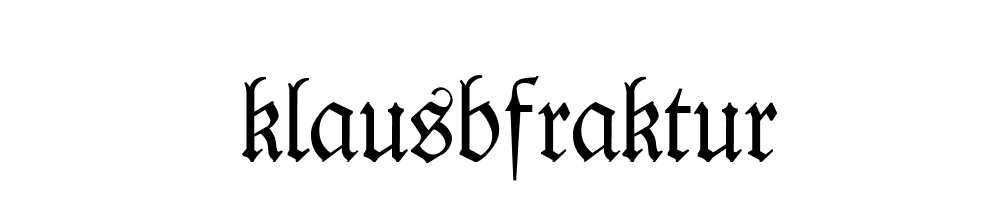 Klausbfraktur