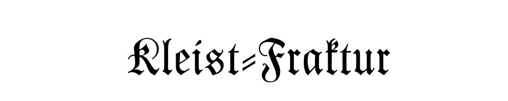 Kleist-Fraktur