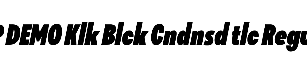 FSP DEMO Klk Blck Cndnsd tlc Regular