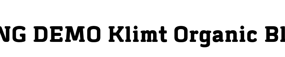  DEMO Klimt Organic Black Regular