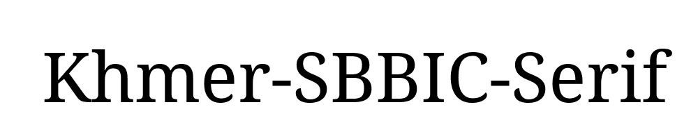 Khmer-SBBIC-Serif