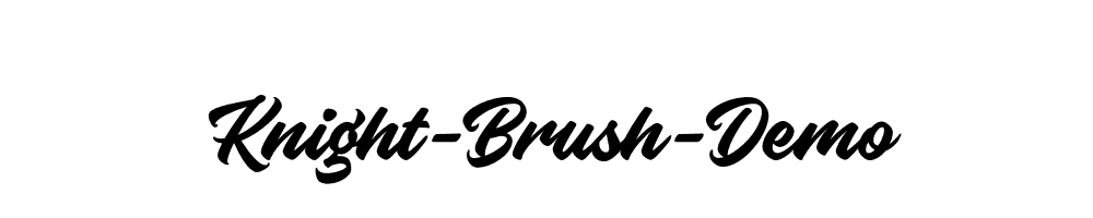 Knight-Brush-Demo