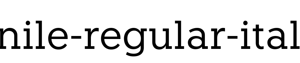 Knile Regular Italic