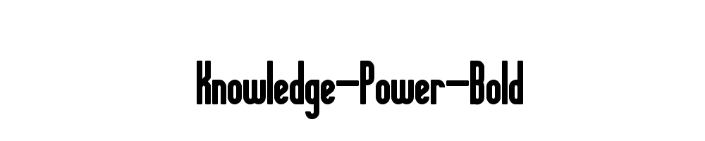 Knowledge-Power-Bold