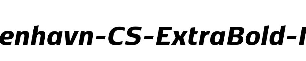 Kobenhavn-CS-ExtraBold-Italic