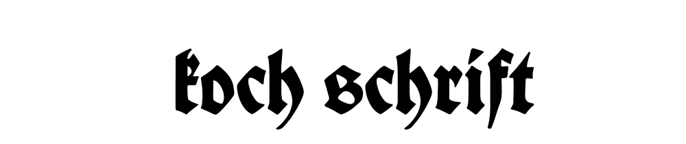 Koch_schrift