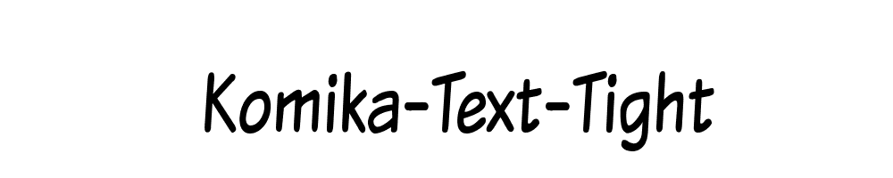 Komika-Text-Tight