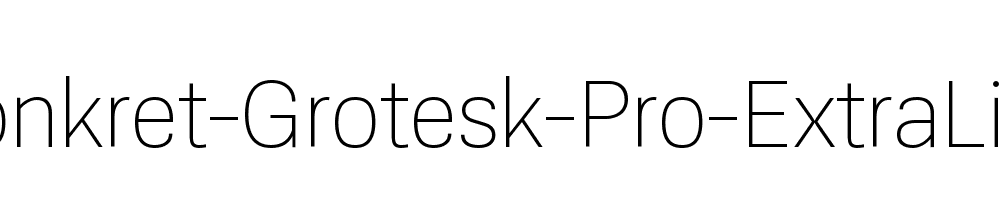 Konkret-Grotesk-Pro-ExtraLight