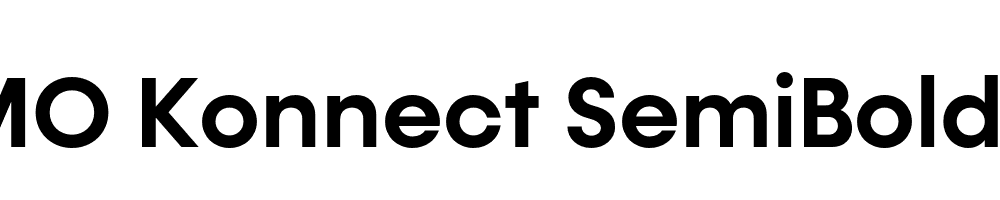 FSP DEMO Konnect SemiBold Regular