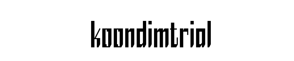 Koondimtrial