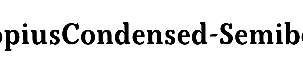 KopiusCondensed-Semibold