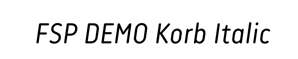 FSP DEMO Korb Italic