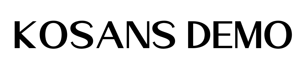 Kosans Demo