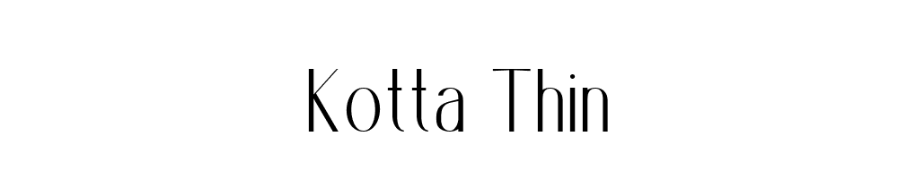 Kotta-Thin