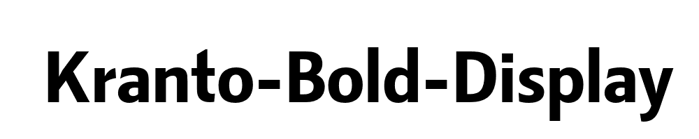 Kranto-Bold-Display